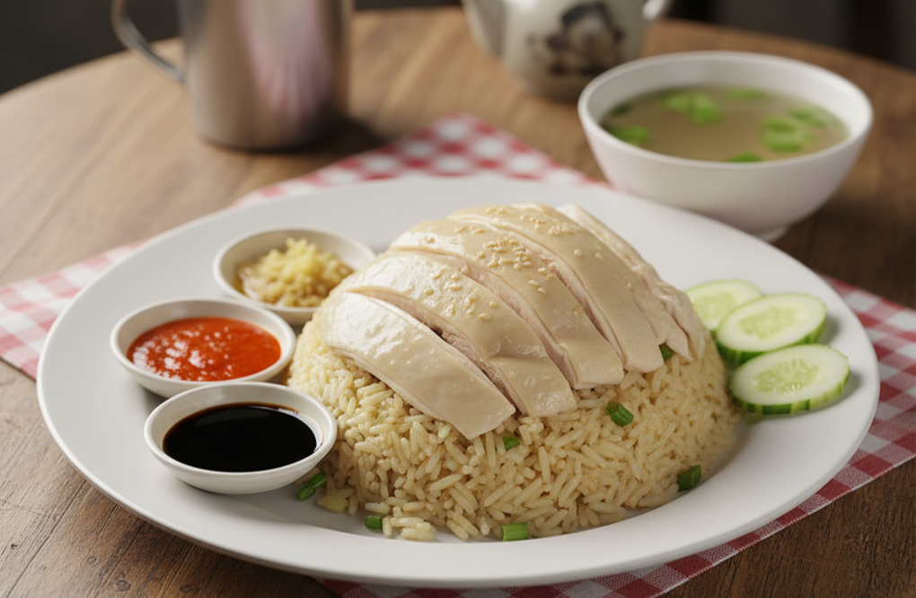 Singapore Chicken Rice Course